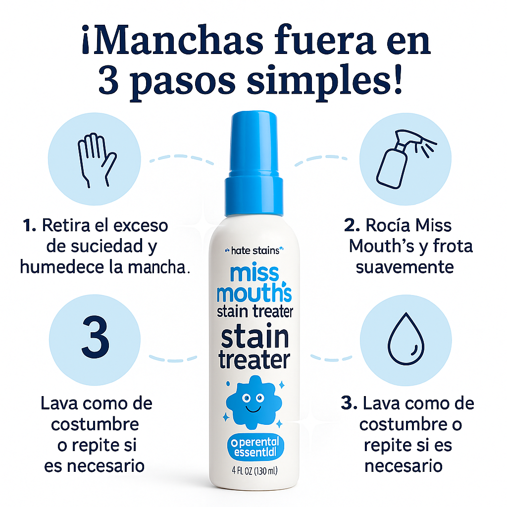 🧴Quitamanchas Miss Mouth’s – “El Aliado de los Padres” (300 ml)
