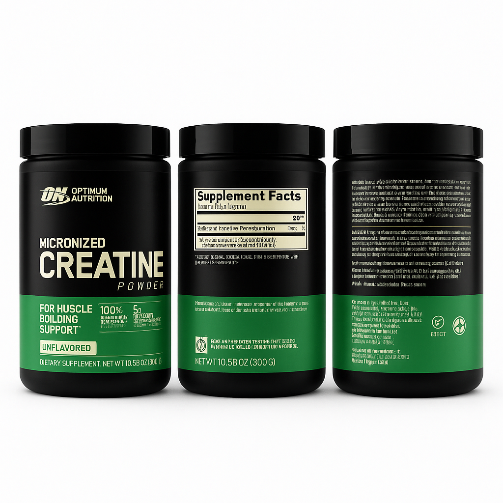 🏋️♂️ Creatina Micronizada Optimum Nutrition – 10.58 oz (300g)