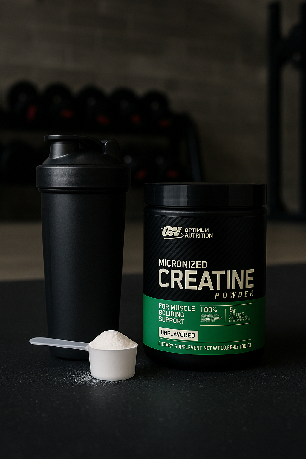 🏋️♂️ Creatina Micronizada Optimum Nutrition – 10.58 oz (300g)