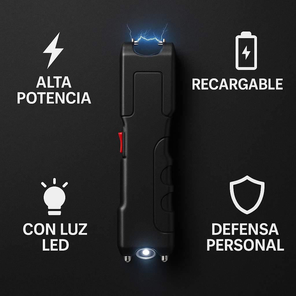 TASER Grande Recargable – Defensa Personal Segura y Efectiva