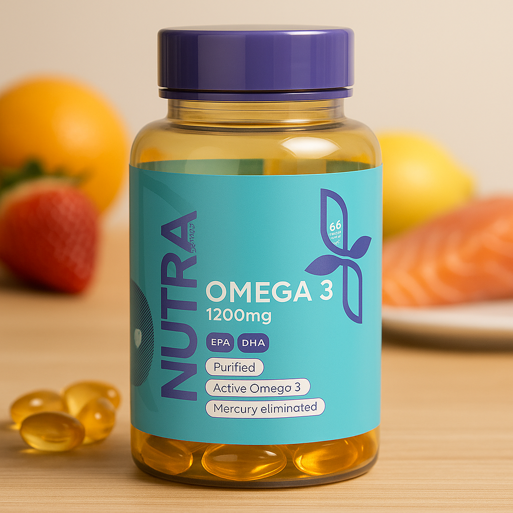 Omega 3 Nutra – 60 Cápsulas Blandas