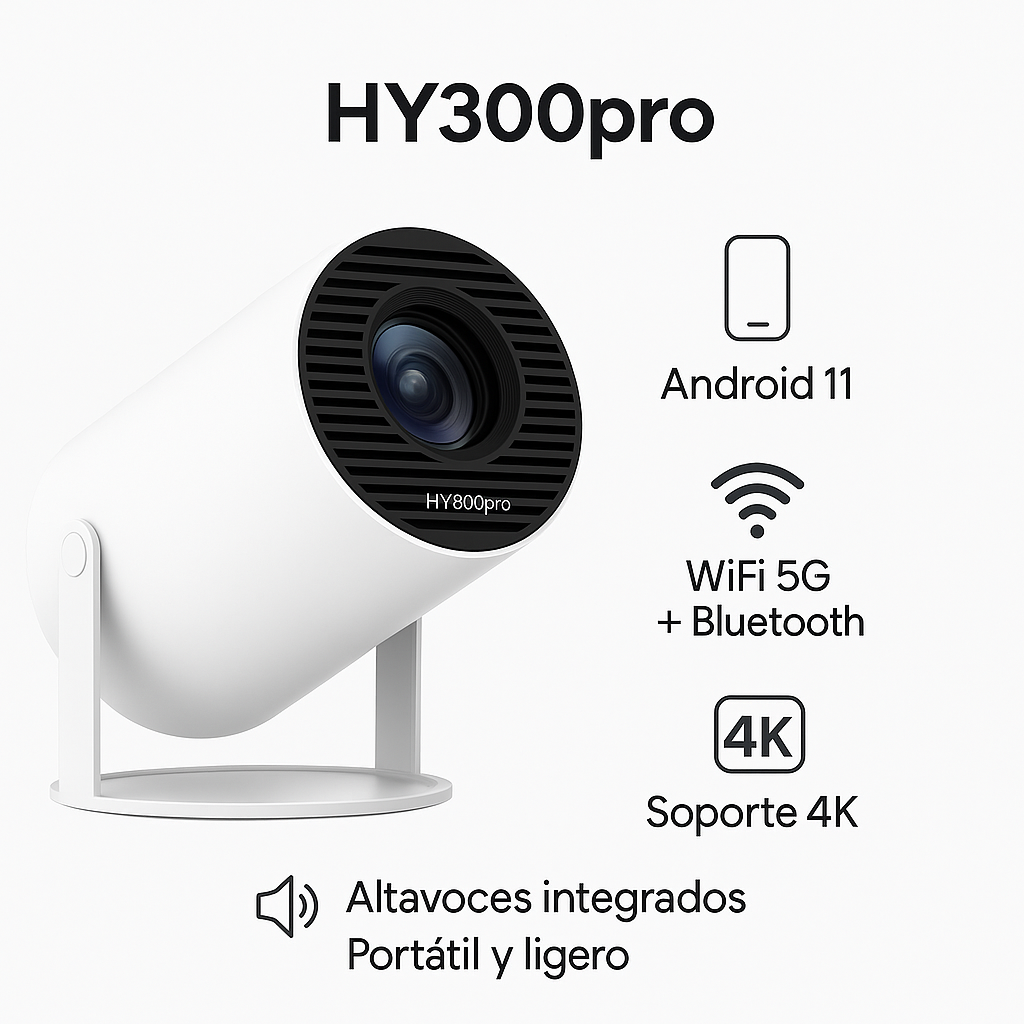 🎥 Proyector Inteligente HY300pro
