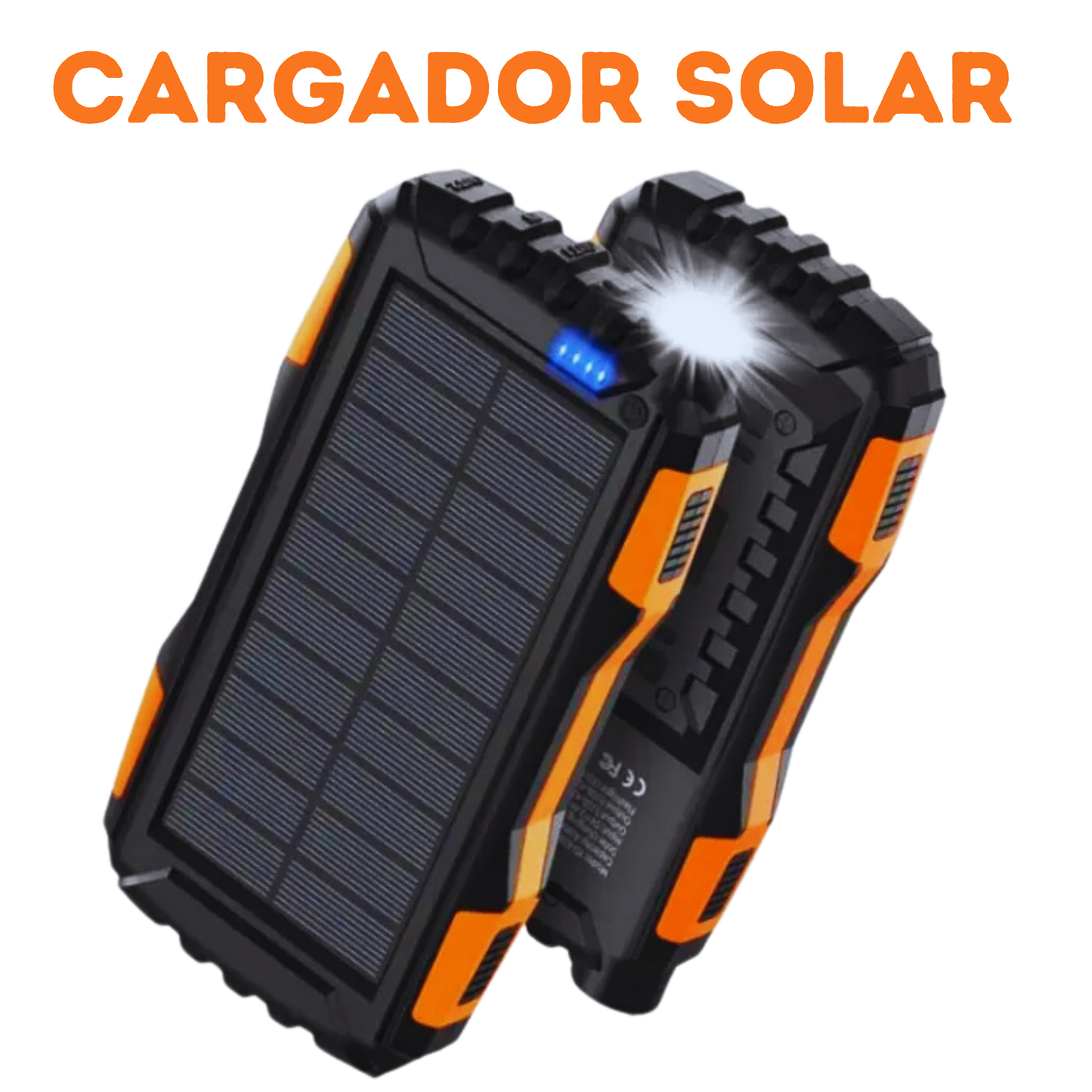 Power Bank Solar GTCA 8000mAh – Energía Siempre Contigo