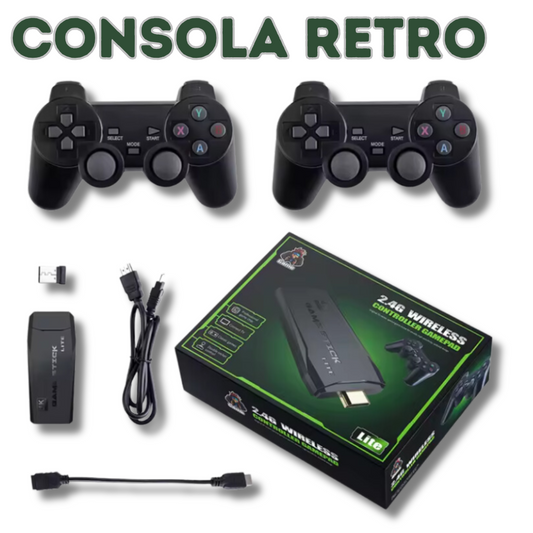 CONSOLA DE JUEGOS RETRO HDMI (20,000 JUEGOS)