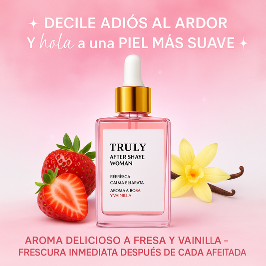 🌸✨ Truly After Shave Woman – Frescura, Cuidado y Suavidad en tu Piel ✨🌸