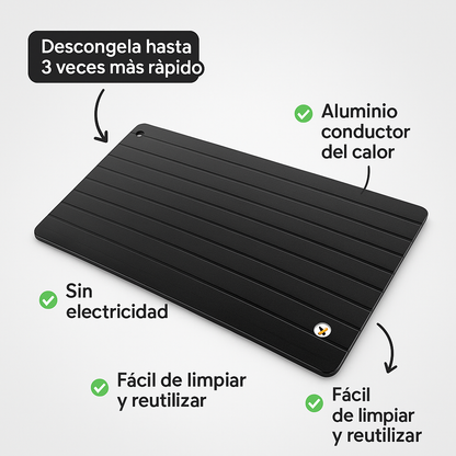 Tabla Descongeladora Rápida – Sin Electricidad ni Microondas