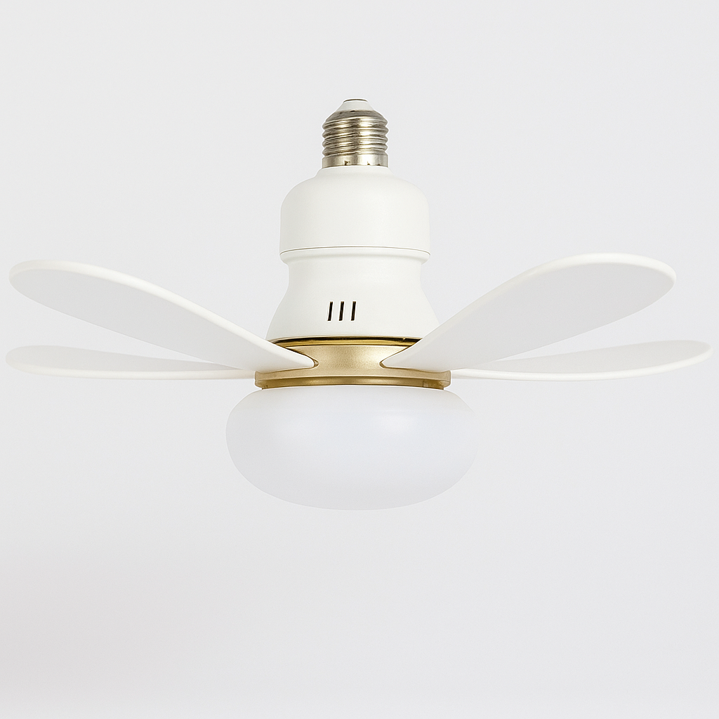 Ventilador con Luz LED Plegable