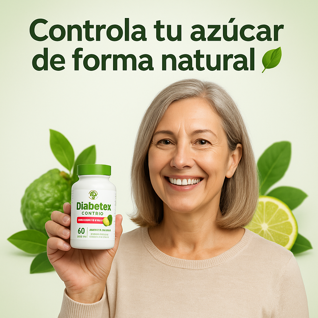 Diabetex Control with Bergamot – Control Natural del Azúcar en Sangre (60 cápsulas)