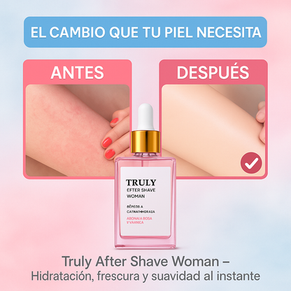 🌸✨ Truly After Shave Woman – Frescura, Cuidado y Suavidad en tu Piel ✨🌸