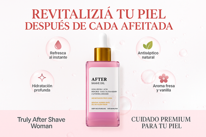 🌸✨ Truly After Shave Woman – Frescura, Cuidado y Suavidad en tu Piel ✨🌸