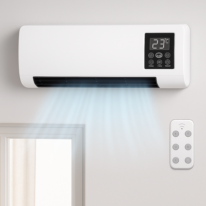❄️ MINI AIRE ACONDICIONADO PORTÁTIL – WALL MOUNTED ❄️