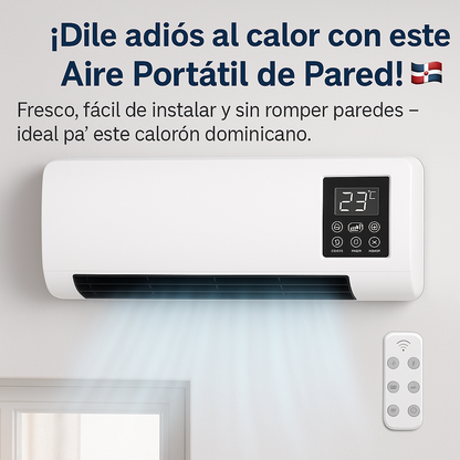 ❄️ MINI AIRE ACONDICIONADO PORTÁTIL – WALL MOUNTED ❄️