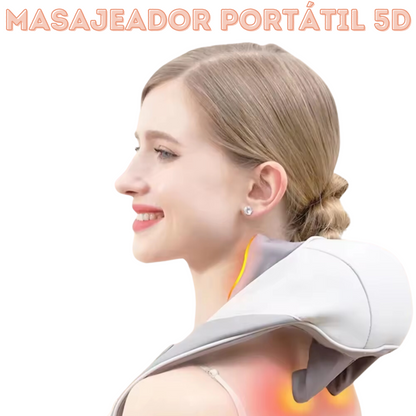 🌟 Masajeador Portátil 5D - Mano Mágica Shiatsu 🌟