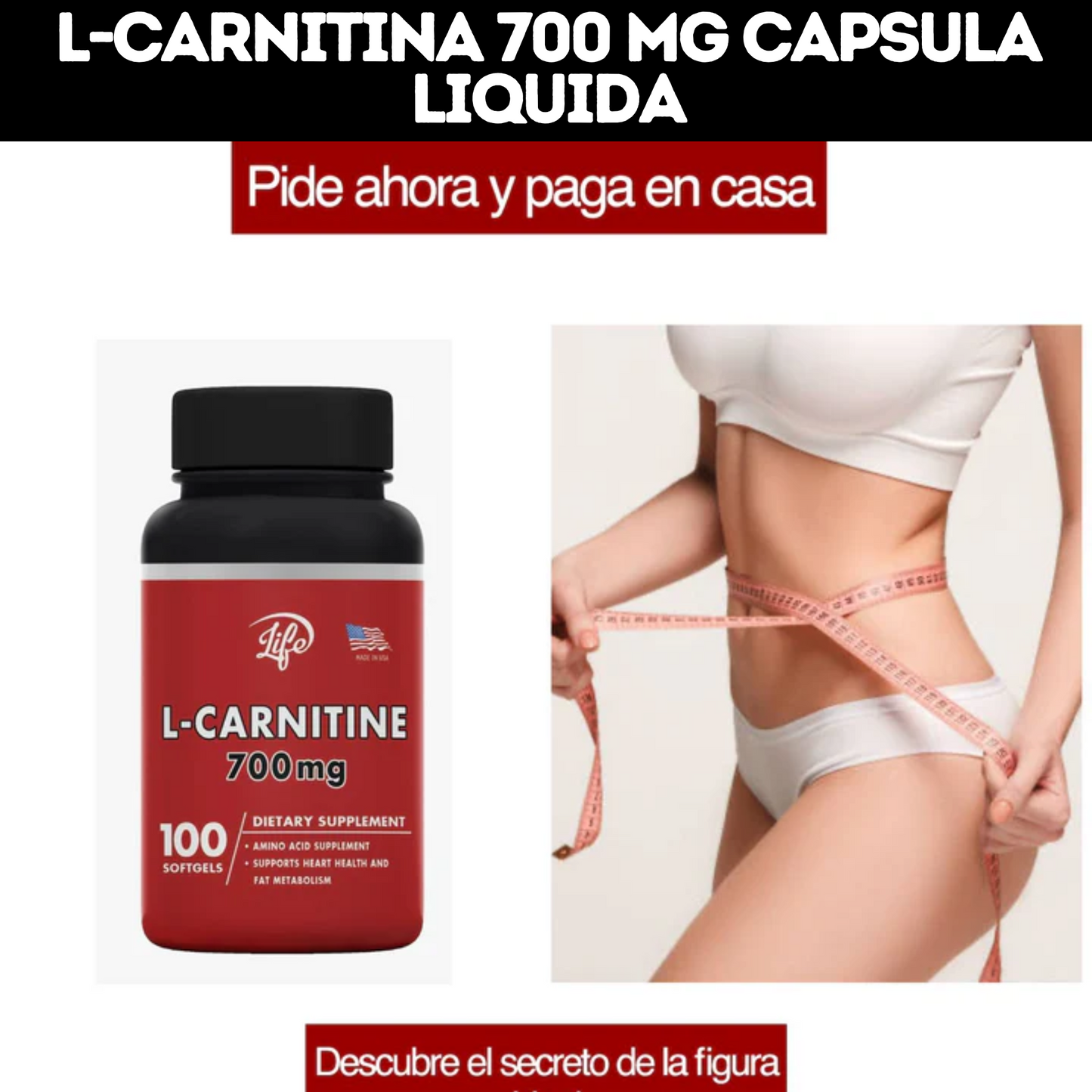 L-Carnitina 700 Mg Capsula Liquida