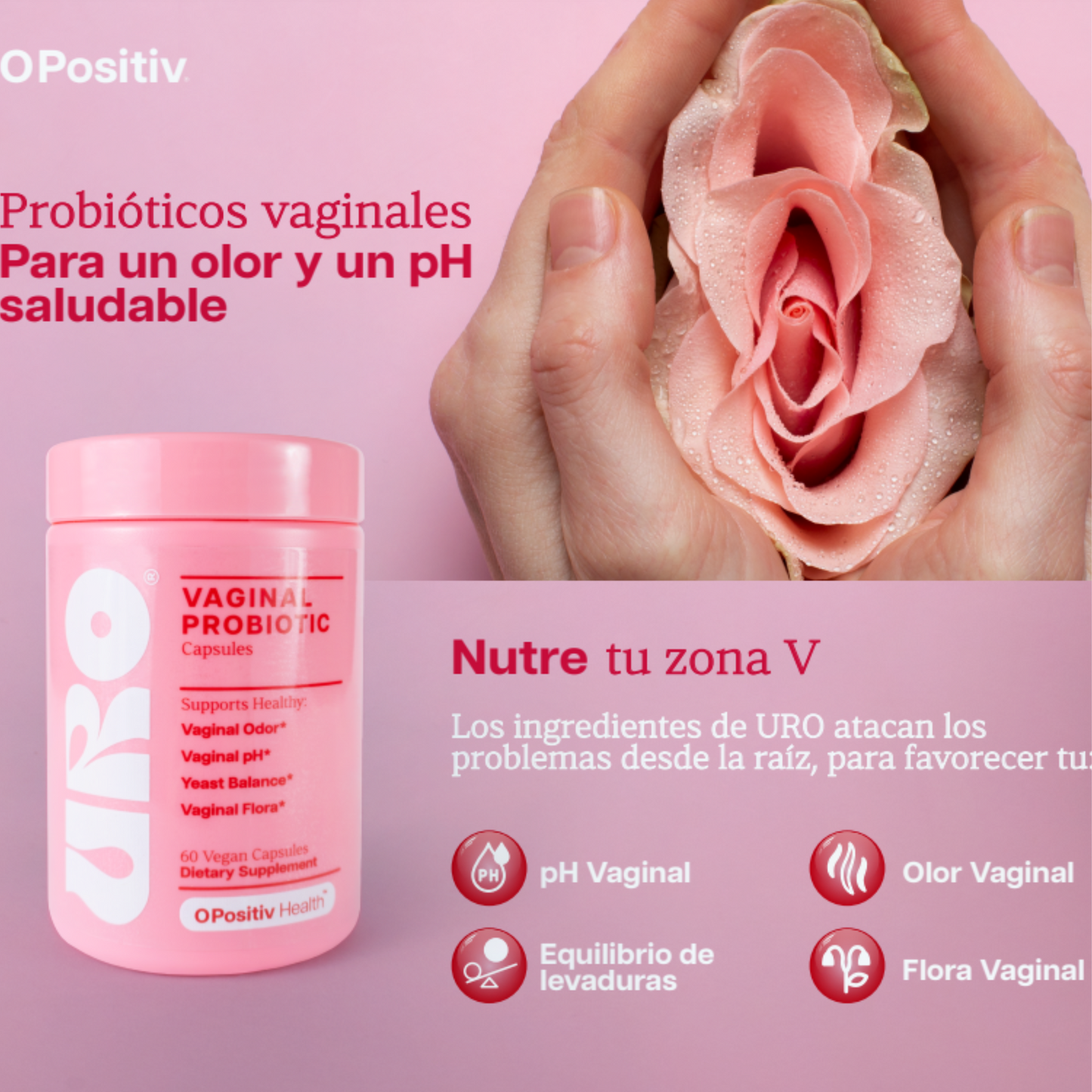 URO Vaginal Probiotics - Salud y Equilibrio Vaginal