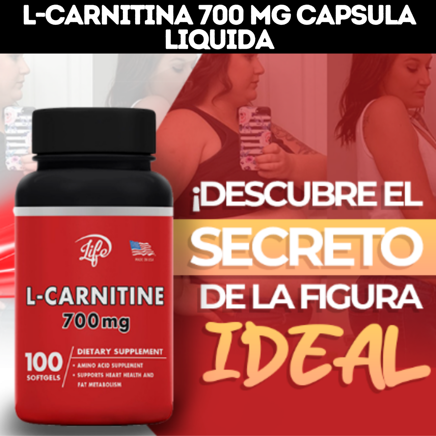 L-Carnitina 700 Mg Capsula Liquida