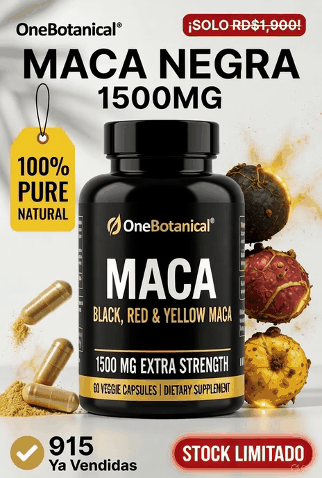 MACA NEGRA RD – Potencia Natural Andina