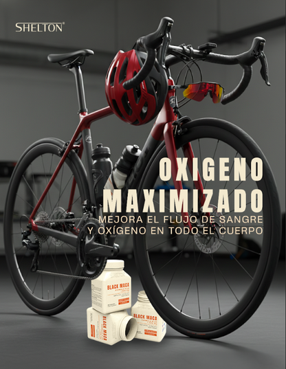 MACA NEGRA SHELTON 90 Cápsulas 1500mg – Energía y Vitalidad Masculina