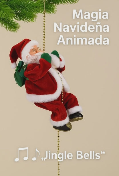 🎅 Papá Noel Trepador Animado – Magia Navideña en Movimiento