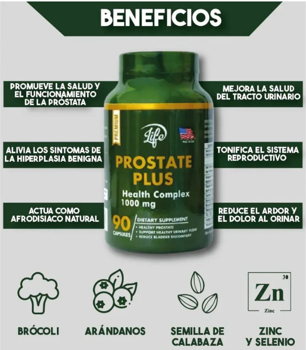 PROSTATE PLUS X 90 CÁPSULAS